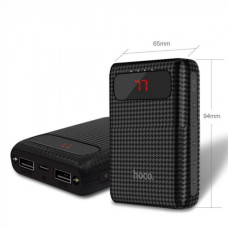 Зовнішній акумулятор Power bank HOCO B20 Mige 10000 mAh заряджання Чорний