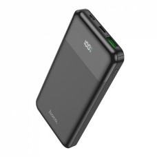 Зовнішній акумулятор Power bank HOCO J102 Cool figure 20W 10000 Mah + QC03 зарядна батарея Чорний