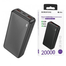 Внешний аккумулятор Power bank Borofone J56A 20000 мАч 22.5 Вт быстрая зарядка черный