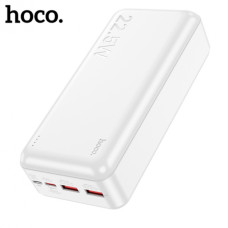 Внешний аккумулятор Power bank  HOCO J101B Astute 22.5W 30000mAh PD22,2W+QC3.0 батарея быстрая зарядка Белый