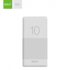 Зовнішній акумулятор Power bank GOLF G80 10000 Mah акумулятор зарядка Білий