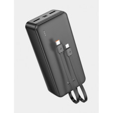 Зовнішній акумулятор Power bank HOCO J118B Speed ​​energy 30000mAh батарея Чорний