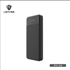Зовнішній акумулятор Power bank Lenyes PX162 10000 Mah акумулятор зарядка Чорний
