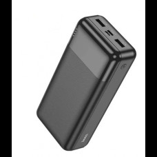 Внешний аккумулятор Power bank HOCO J72B 30000mAh Повербанк для телефона / Павербанк Черный