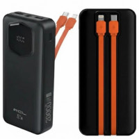 Внешний аккумулятор Power bank ACL PW-140 20000mAh PD22,2W+QC3.0 батарея быстрая зарядка Чёрный Внешний аккумулятор Power bank ACL PW-140 20000mAh PD22,2W+QC3.0 батарея быстрая зарядка Чёрный