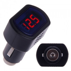Цифровий вольтметр для автомобіля в прикурювач AA618