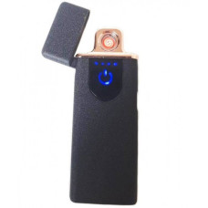 Спиральная электрическая USB зажигалка ZGP 68 Чёрная