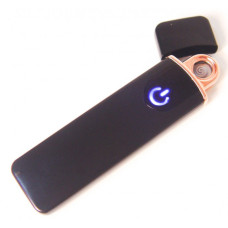 Спиральная электрическая USB зажигалка ZGP 4 Чёрная