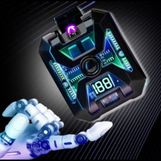 Фонарь зажигалка MULTIFUNCTIONAL D69 Li-Ion аккумулятор. индикация заряда зажигалка ЗУ Type-C