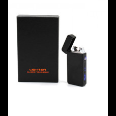 Електроімпульсна запальничка ZGP 19 дугова usb запальничка юсб Чорна