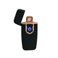 Спіральна електрична запальничка USB ZGP 712 Чорна