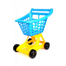 Детская игровая 'Тележка для супермаркета' ТехноК 4227TXK, 56х47х36.5 см (Синий)