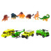 Детский игровой набор динозавр с машинками SY9917 с машинками и фигурками 