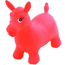 Прыгуны-лошадки для детей MS 0001 резиновый (Красный) 