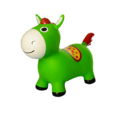 Детский прыгун лошадка MS 2994 резиновый (Green)