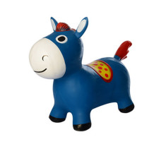 Детский прыгун лошадка MS 2994 резиновый (Blue) 