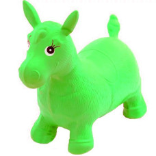 Прыгуны-лошадки для детей MS 0001 резиновый (Зеленый) 
