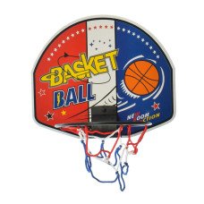 Баскетбольное кольцо M 5716-1-3 щит 21 см, сетка, мяч 7,5см (BASKET BALL)