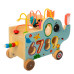 Детская развивающая игрушка на колесах MD 1256 деревянная 