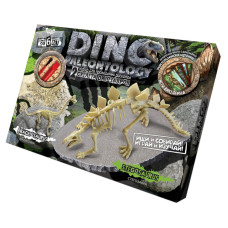 Игровой набор для проведения раскопок DP-01 DINO PALEONTOLOGY в коробке (Стегозавр) 