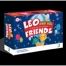 Детская настольная игра на составление сюжета 'Лео и его друзья' 300210 от 3 лет 