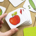 Детские учебные пазлы. Изучаем овощи и фрукты 13203004, 14 развивающих игр в наборе 