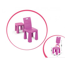 Детский стул-табурет 04690/1/2/3/4/5 высота табуретки 30 см (Розовый) 