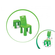 Детский стул-табурет 04690/1/2/3/4/5 высота табуретки 30 см (Зелёный) 