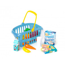 Игровой набор 'Супермаркет' корзинка с продуктами 362B2, 3 цвета (Синий) 