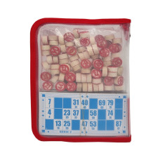 Настольная игра 'Лото', 48 карточек IGR58 (Красный)