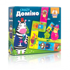 Детская игра настольная Crazy Домино VT8055-10 на укр. языке