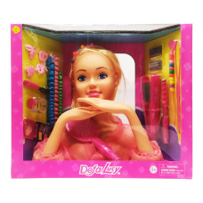 Кукла манекен для причесок 8415 DEFA 23 см (Розовый)