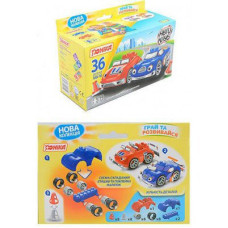 Детская игрушка конструктор “Автоклуб” МК-10 71184, 36 деталей