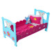 Кроватка для пупса M 3836-07 с постелью и аксессуарами 