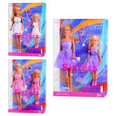 Кукла типа Барби с дочкой DEFA 8126 и аксессуарами 