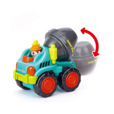 Детская игрушечная Стройтехника 3116B, 7 см подвижные детали (Бетономешалка) 