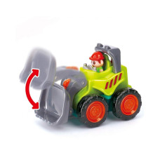 Детская игрушечная Стройтехника 3116B, 7 см подвижные детали (Бульдозер) 