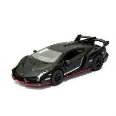 Детская модель машинки Lamborghini Kinsmart KT5370W инерционная, 1:36 (Black)