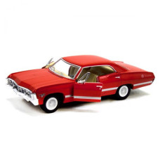 Детская коллекционная машинка Chevrolet Impala KT5418W инерционная (Красный) 