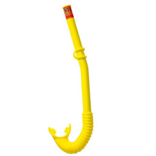 Детская трубка для подводного плавания 55922, 3-10 лет ( 55922(Yellow) Жёлтый 3-10лет, в кульке, 14,5-47,5-2см) 
