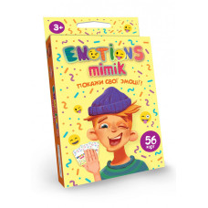 Карточная игра 'Emotions Mimik' EM-01-01U на укр. языке 