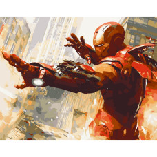 Картина по номерам 'Iron man' Art Craft 16007-AC 40х50 см 