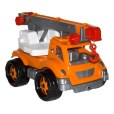 Детская машина Автокран 4562TXK, 3 цвета (Оранжевый)