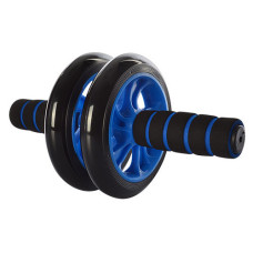 Тренажер колесо для мышц пресса MS 0872 диаметр 14 см (Синий) 