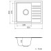 Кухонна мийка Lira LMP 02.55 Safari + сифон 