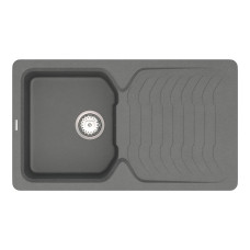 Кухонна мийка Sigma SMP 02.85 Gray + сифон 