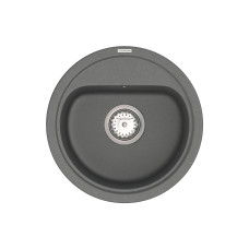 Кухонна мийка Lira LMR 01.44 Gray + сифон 