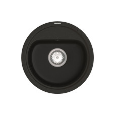 Кухонна мийка Lira LMR 01.44 Black + сифон 