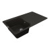 Кухонна мийка Sigma SMP 02.85 Black + сифон 