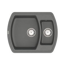 Кухонна мийка Norton NMP 03.63 Gray + сифон 